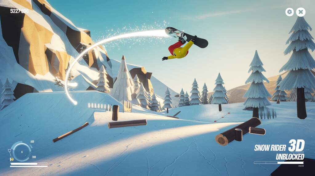 snow rider 3d unblocked